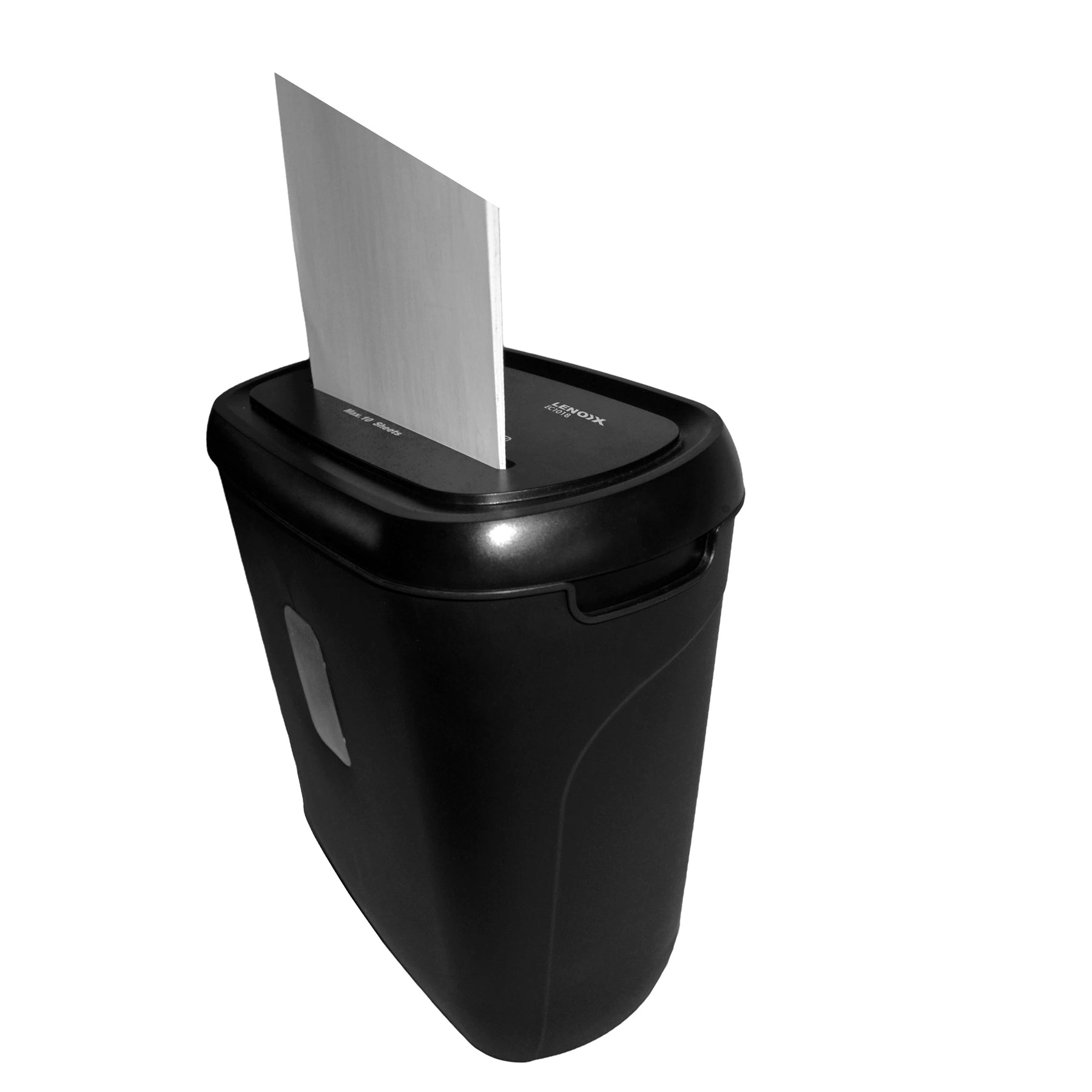 Shred It Like You Mean It: Black 21L Cross-Cut Shredder – Paper's Worst Nightmare