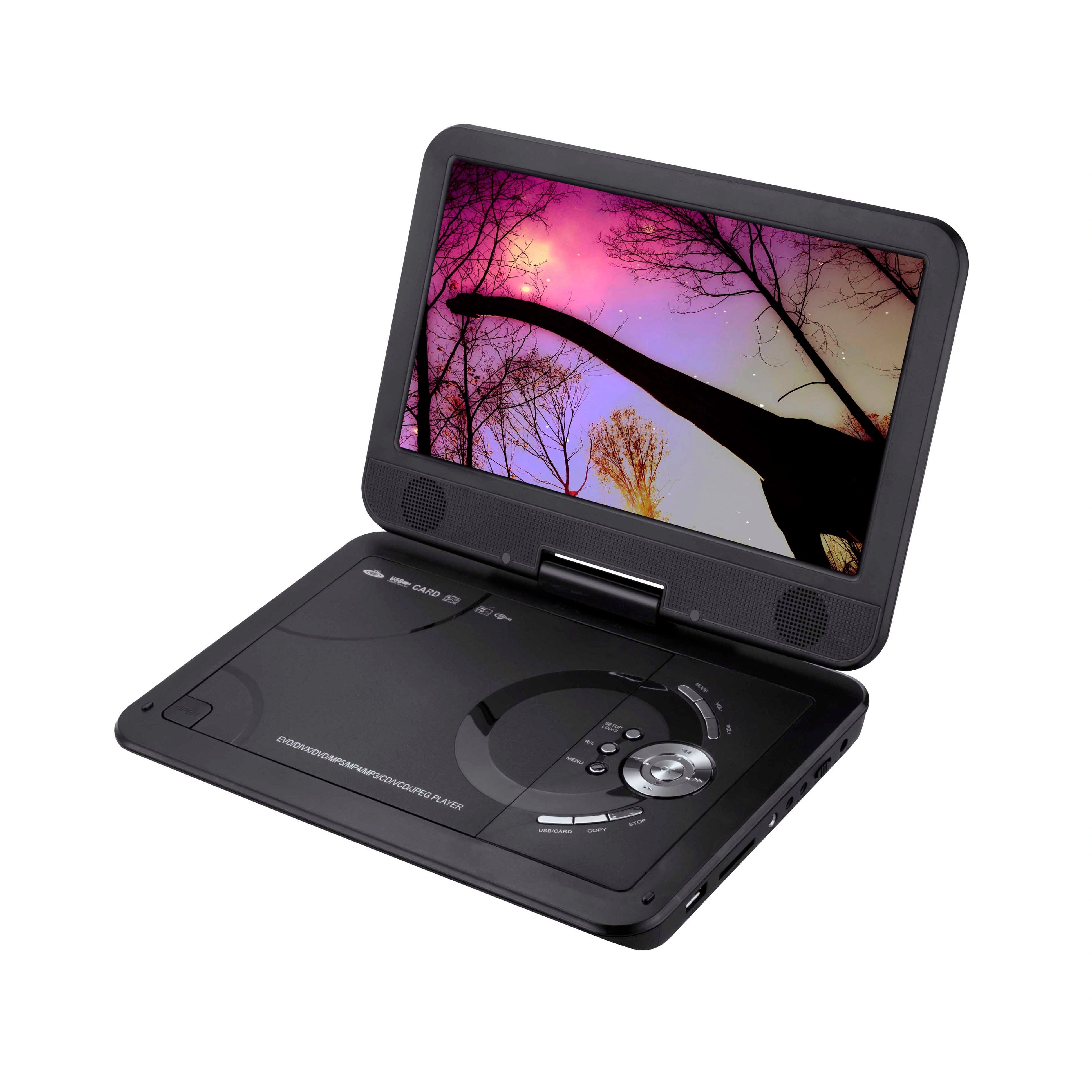 Pocket Cinema: 10.1" Swivel Screen DVD Player - Your Entertainment, Anywhere & Anytime
